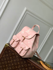 BACKUP BACKPACK 22 IN LIGHT PINK MONOGRAM EMPREINTE LEATHER