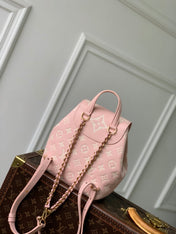 BACKUP BACKPACK 22 IN LIGHT PINK MONOGRAM EMPREINTE LEATHER