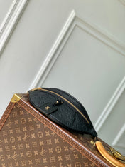 HIGH RISE 31 IN BLACK MONOGRAM EMPREINTE CALFSKIN EMBOSSED LOGO