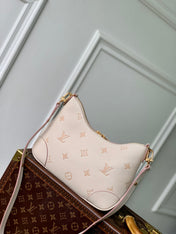 BOULOGNE 29 IN LIGHT PINK MONOGRAM EMPREINTE CANVAS GOLD HARDWARE