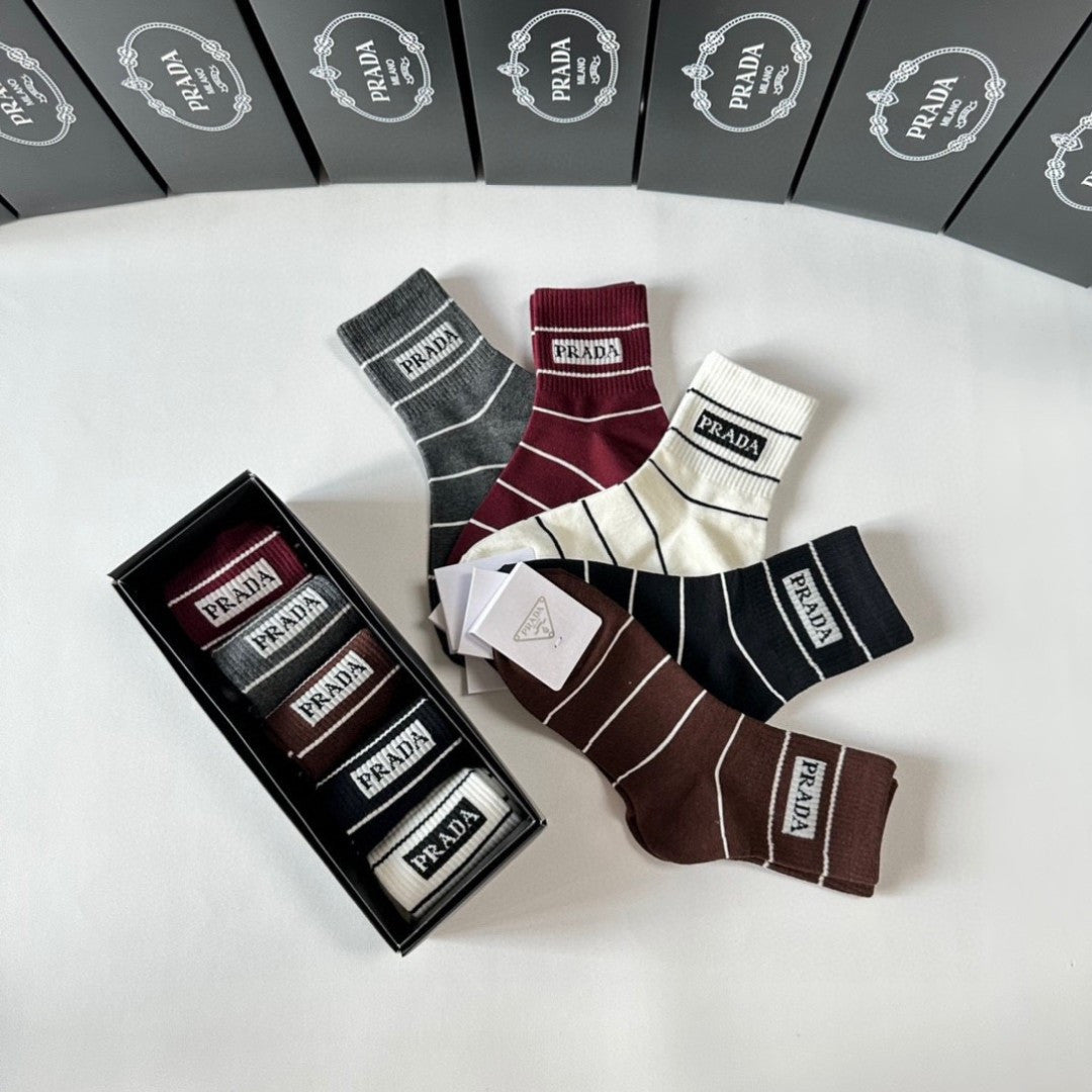 PRADA 26S ANKLE SOCKS 502280 (1 BOX)