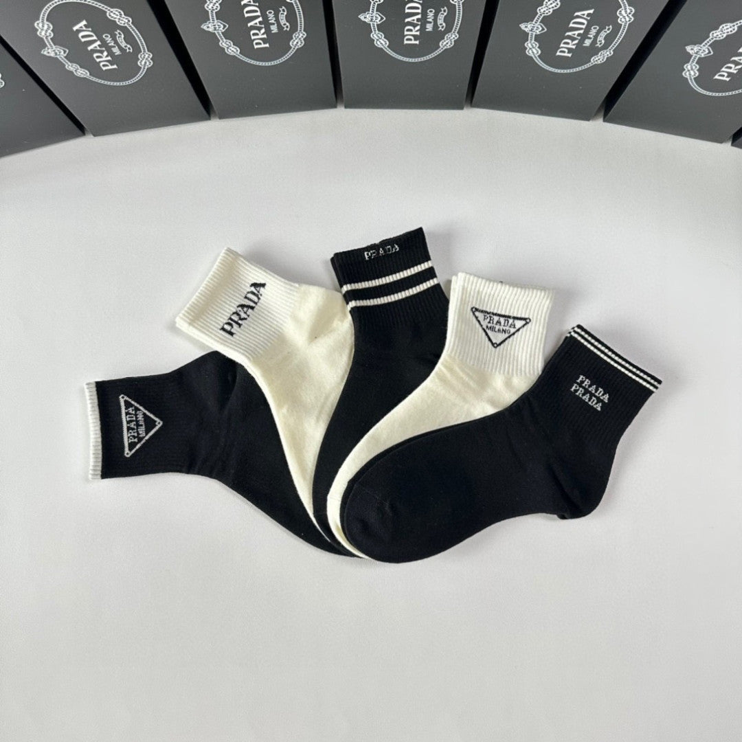 PRADA 26S ANKLE SOCKS 899314 (1 BOX)
