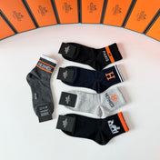 HERMES 26S ANKLE SOCKS 363559 (1 BOX)