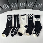 PRADA 26S CREW SOCKS 370239 (1 BOX)
