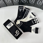 PRADA 26S CREW SOCKS 370239 (1 BOX)