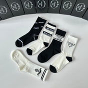 PRADA 26S CREW SOCKS 370248 (1 BOX)