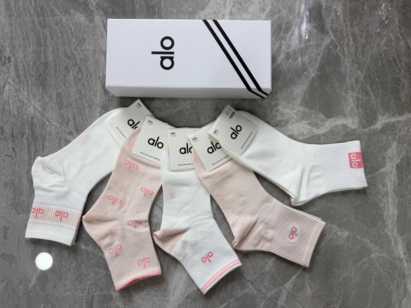 ALO 26S ANKLE SOCKS 385483 (1 BOX)