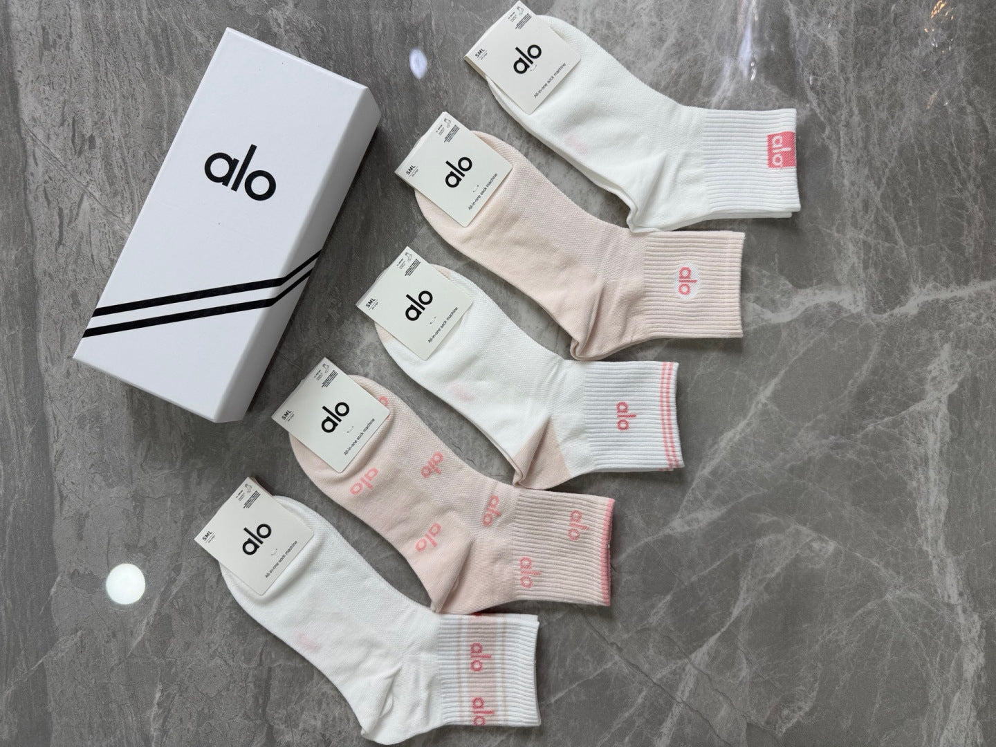 ALO 26S ANKLE SOCKS 385483 (1 BOX)