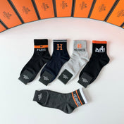 HERMES 26S ANKLE SOCKS 395220 (1 BOX)