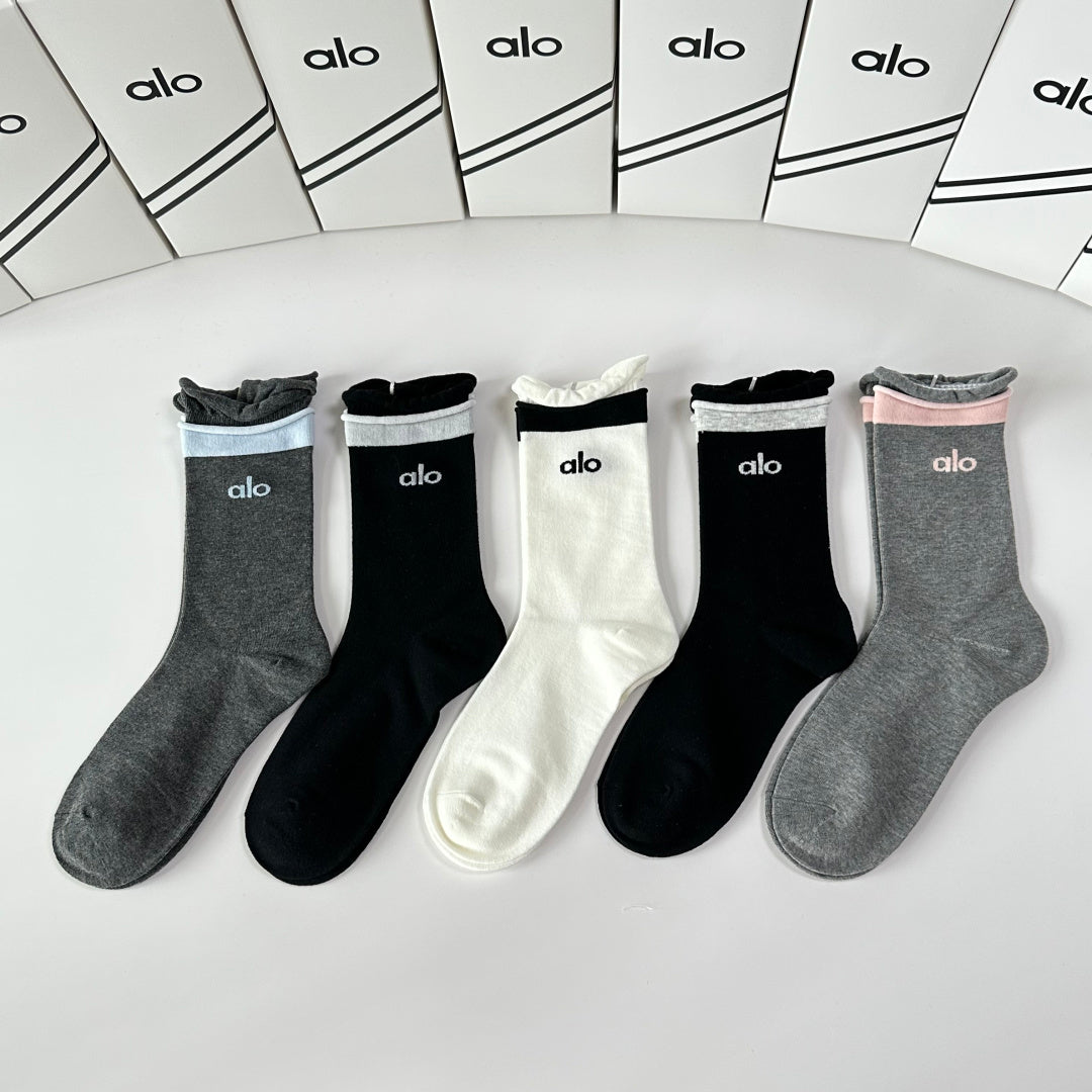 ALO 26S CREW SOCKS 417745 (1 BOX)