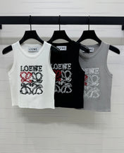 Loewe 25 Tank Top Wool with Tencel 232631