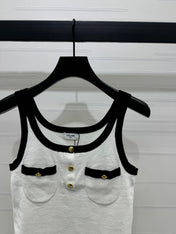 CELINE KNIT SPAGHETTI STRAP TOP 269456