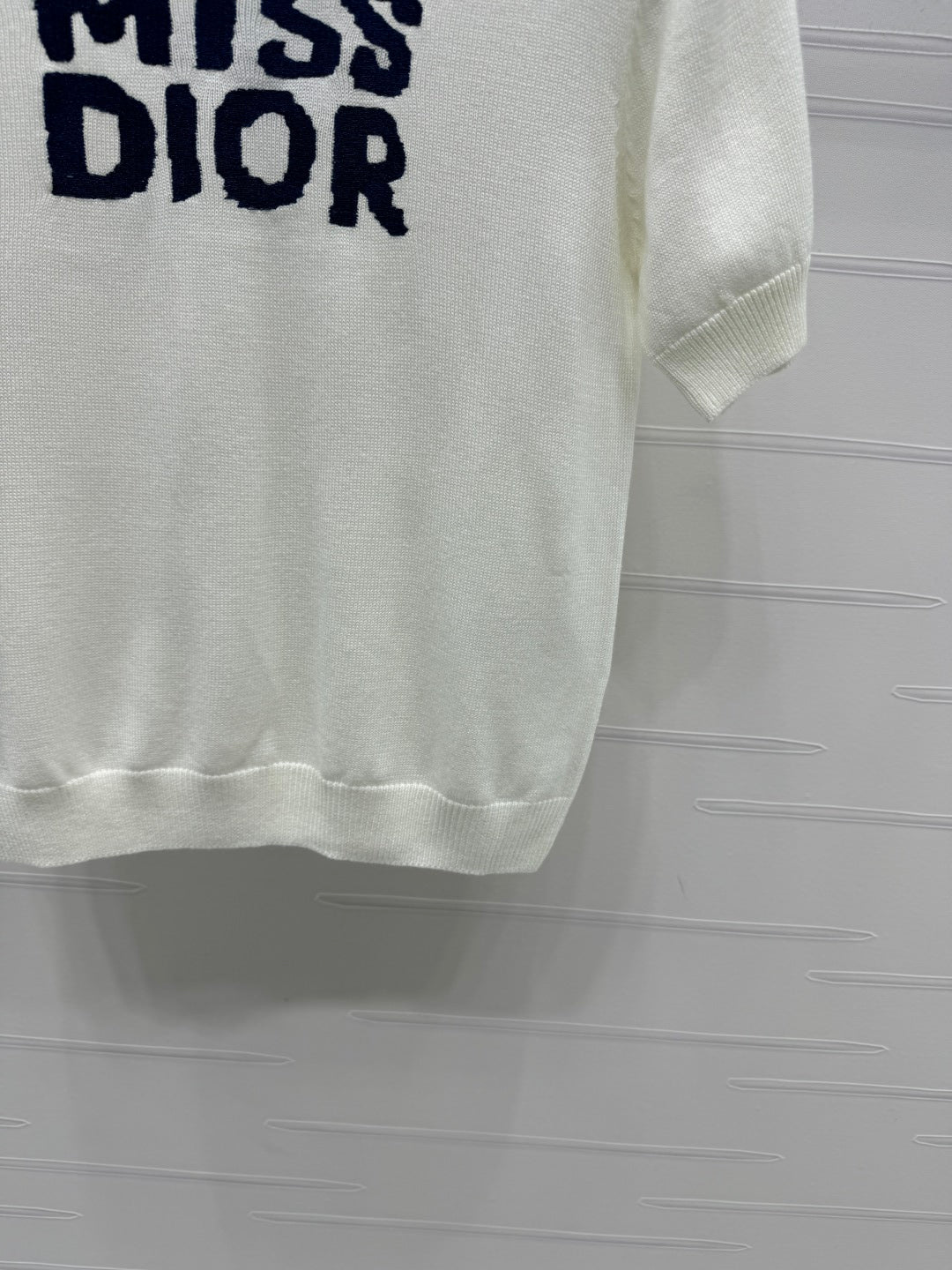 DIOR 25S MISS KNIT SHORT SLEEVE TOP 264242
