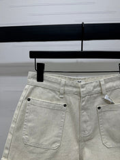 Dior 25 Short Beige Monogram Cotton233481