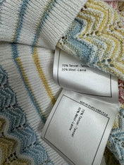 Chanel 25 Multicolor Striped Knitted Tank Top