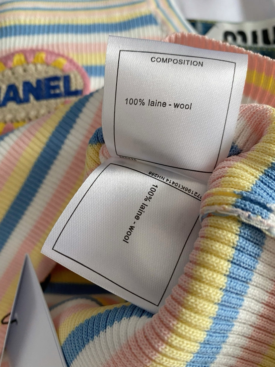 CHANEL KNIT CAMISOLE TOP 256898