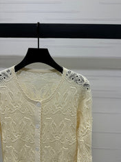 DIOR 25S 3D HAND KNIT CARDIGAN 264188