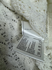 CHANEL 25S CROCHET SLEEVELESS VEST 264178