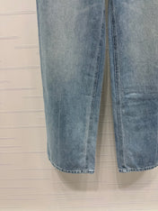 CHANEL 25S HIGH WAISTED DENIM PANTS 264194