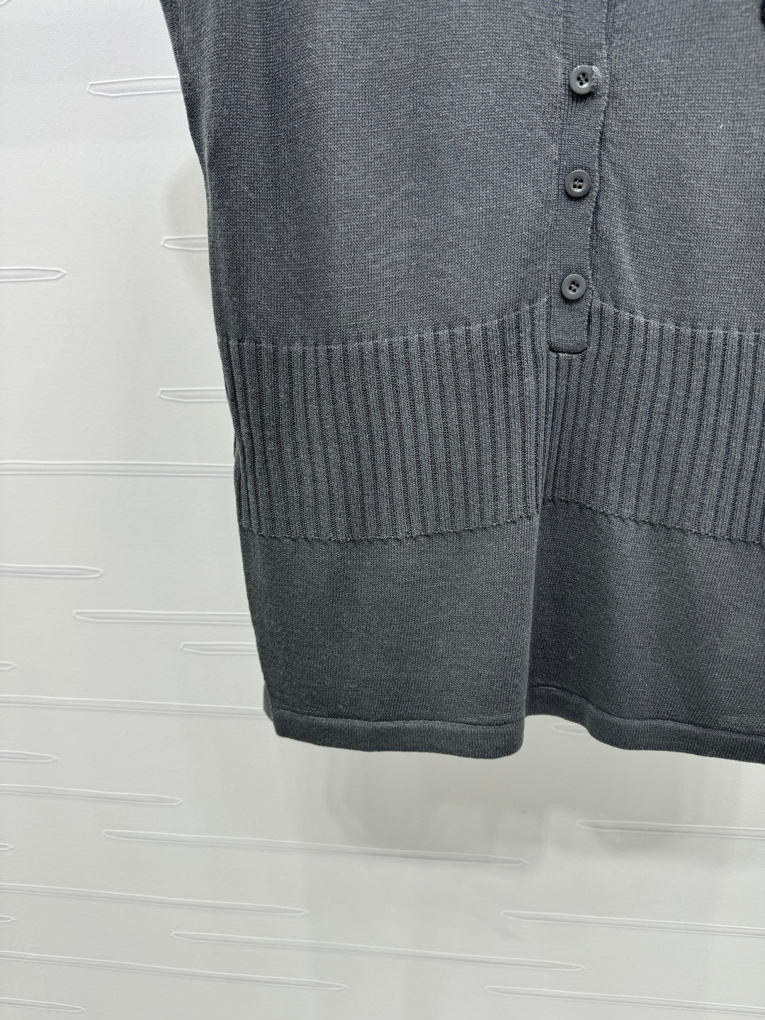 MIU 25S SWEATER VEST 264087
