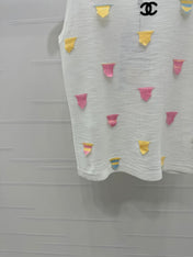 CHANEL 25S PATCHWORK TANK TOP 264142