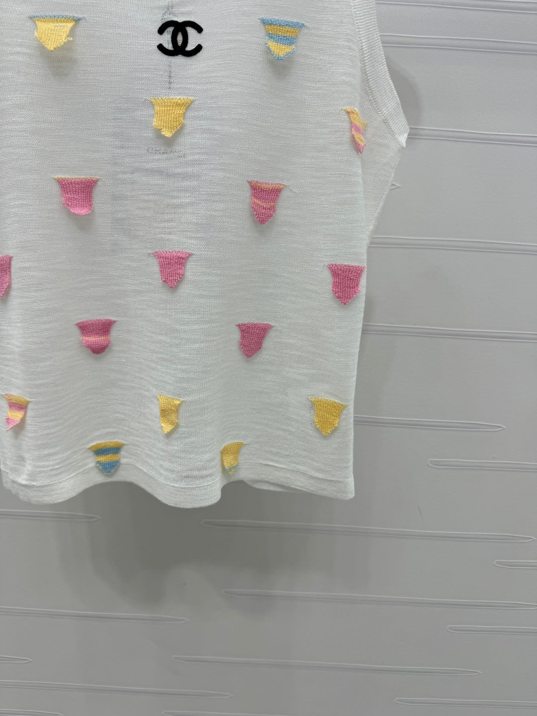 CHANEL 25S PATCHWORK TANK TOP 264142