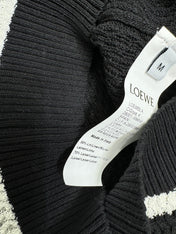 LOEWE 25S SHORT SLEEVE KNITTED CAPE 264036