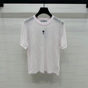 DIOR 25S BUTTERFLY WOVEN T-SHIRT 264062