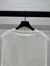 CHANEL CROPPED KNIT SWEATER 269388
