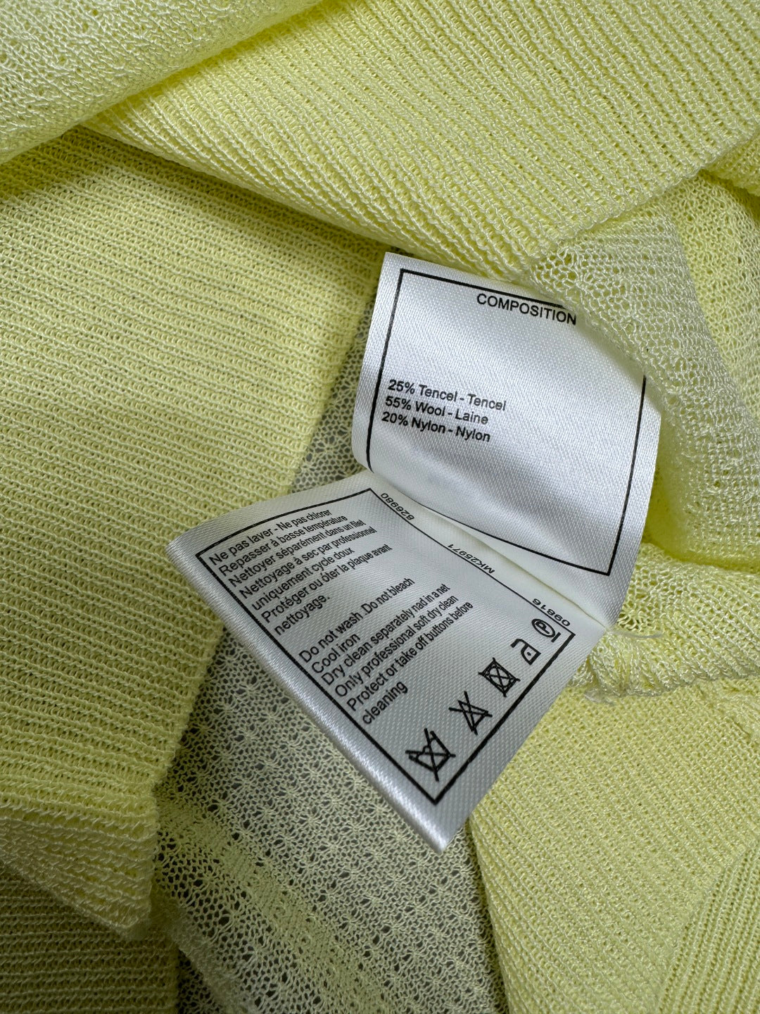 CHANEL POLO SHIRT YELLOW 274900