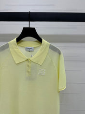 CHANEL POLO SHIRT YELLOW 274900