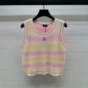 CHANEL SLEEVELESS KNIT VEST 274919