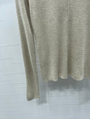 MIUMIU KNITTED LONG SLEEVE TOP STYLE 484