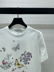 DIOR 25S SHORT-SLEEVED T-SHIRT STYLE 143