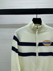 CHANEL 25S STAND-COLLAR CARDIGAN 282