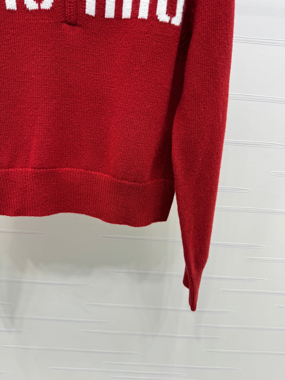 MIUMIU POLO KNIT SWEATER STYLE 749