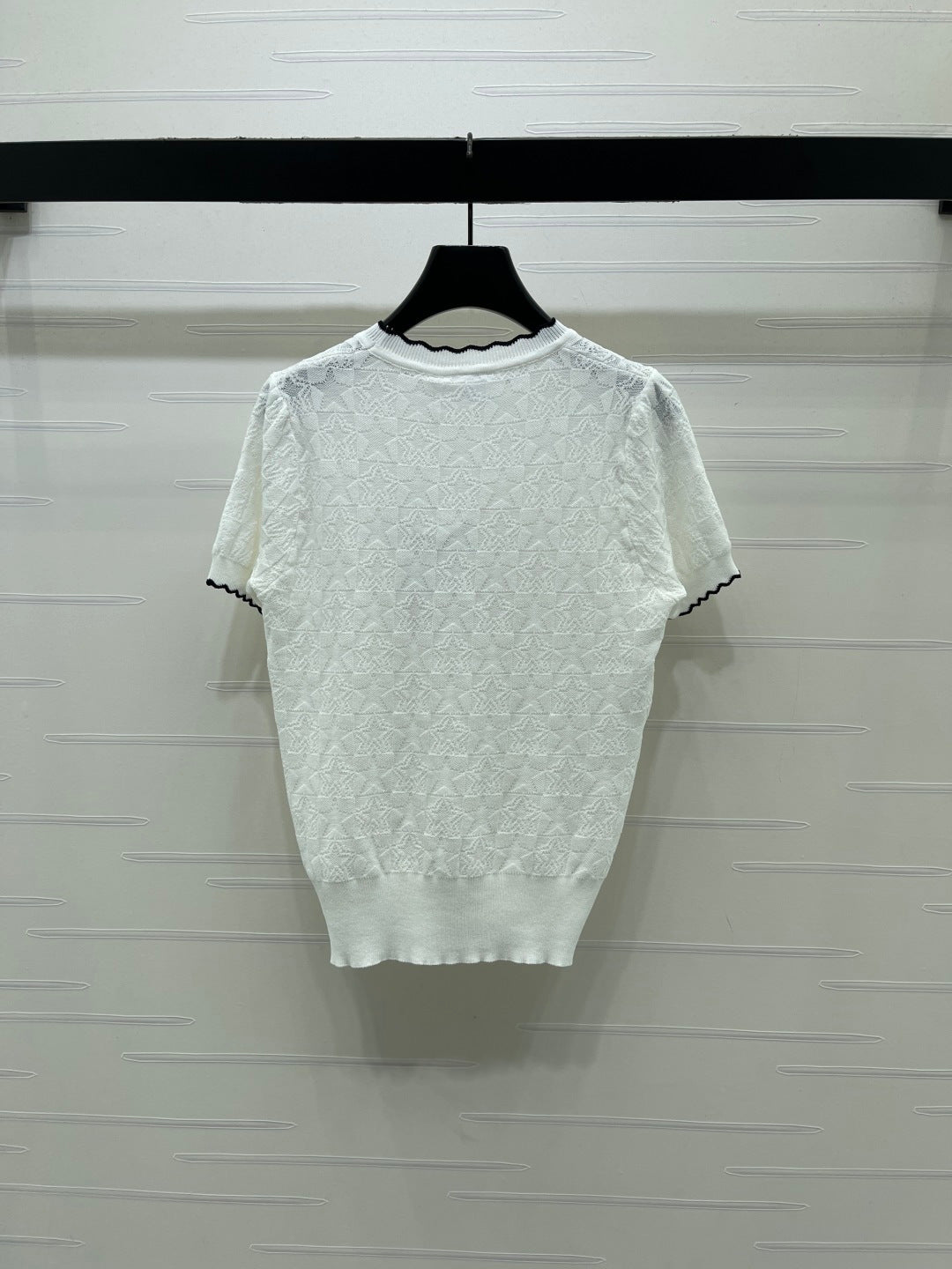 DIOR 26S SHORT-SLEEVE KNIT TOP 1387