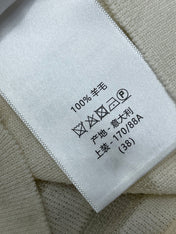 DIOR 26S SLEEVELESS KNIT POLO TOP 1390