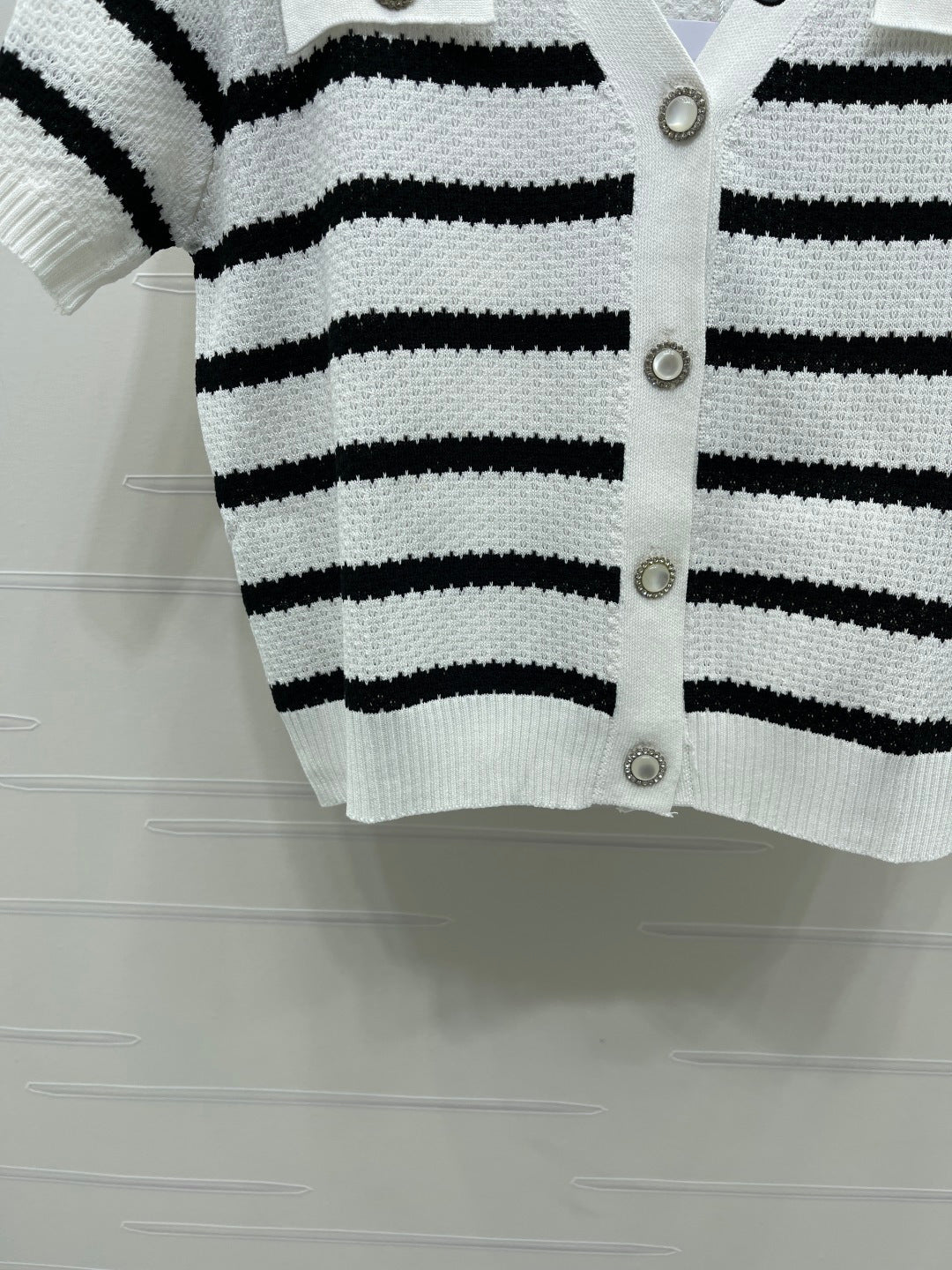 CHANEL 26S SHORT-SLEEVE KNIT TOP 1344