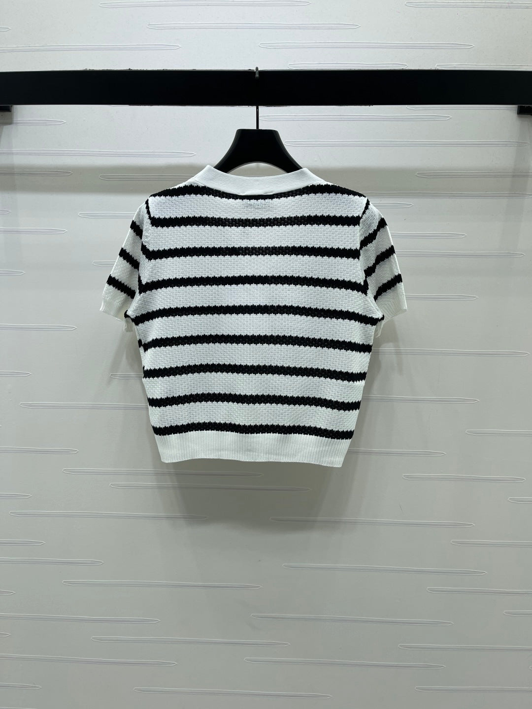 CHANEL 26S SHORT-SLEEVE KNIT TOP 1344