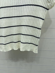 CHANEL 26S SHORT-SLEEVE KNIT TOP 1342