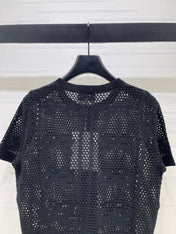 CHANEL 26S OPENWORK KNIT CARDIGAN 1334