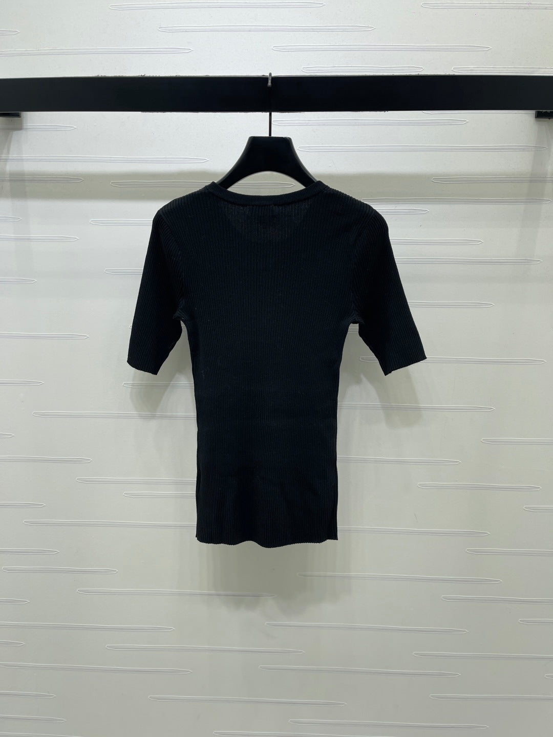 CHANEL 26S SHORT-SLEEVE KNIT TOP 1331