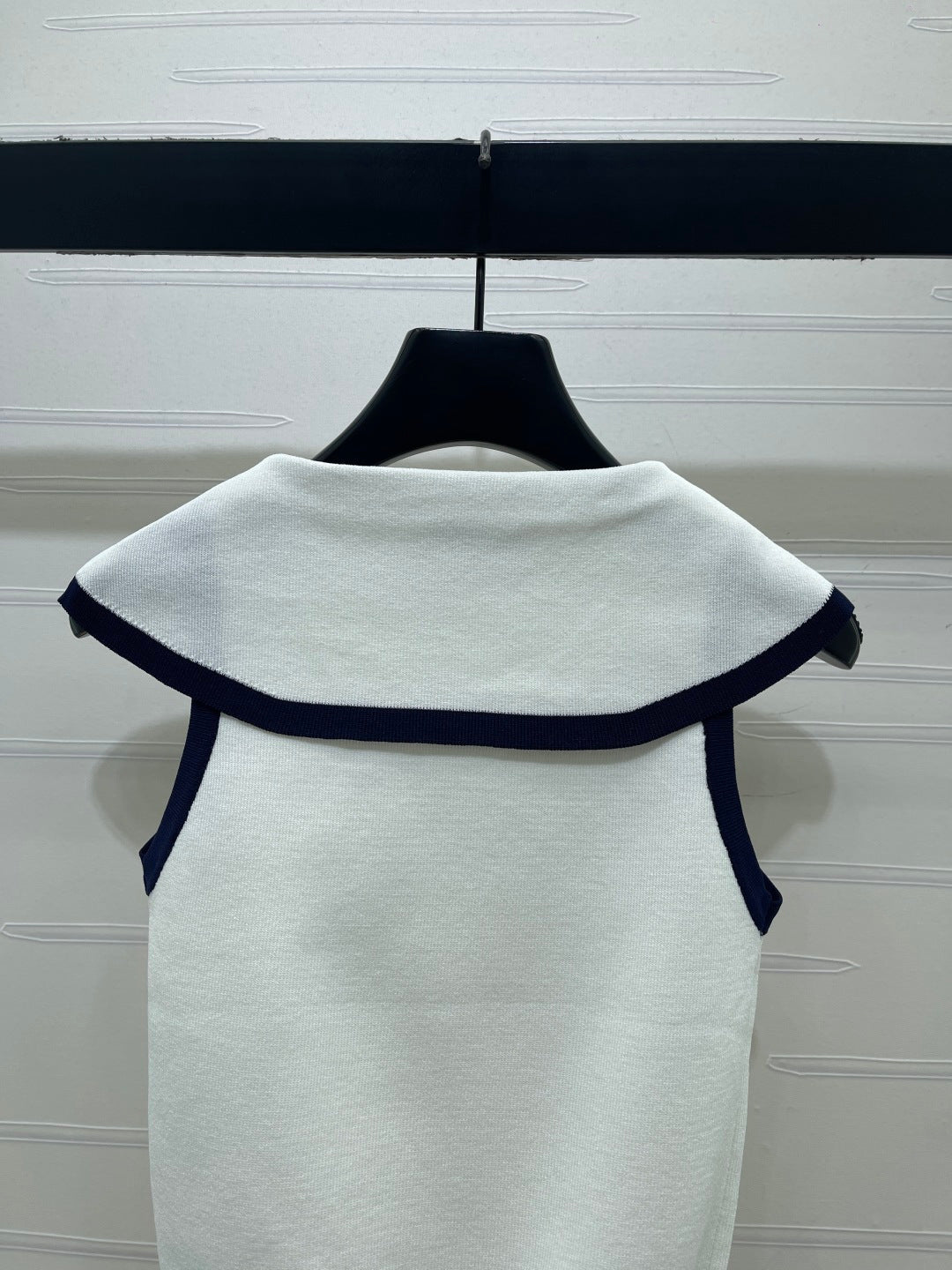 DIOR 26S SAILOR COLLAR KNIT TOP 1323