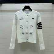 THOM 26S KNIT CARDIGAN 382