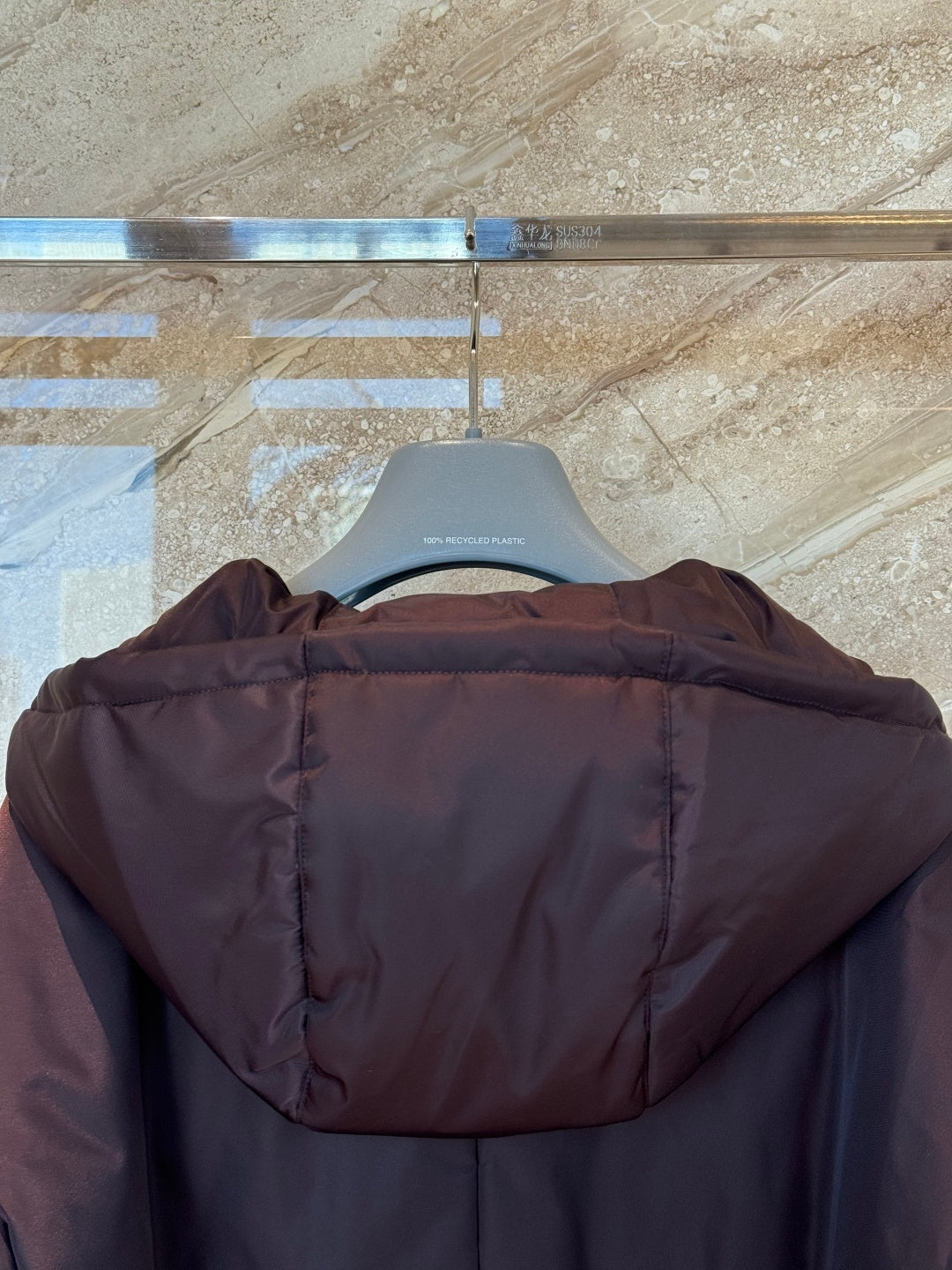 PRADA 26S HOODED PADDED JACKET 644