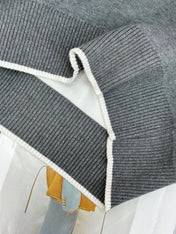 THOM 26S ROUND-NECK KNIT SWEATER 346