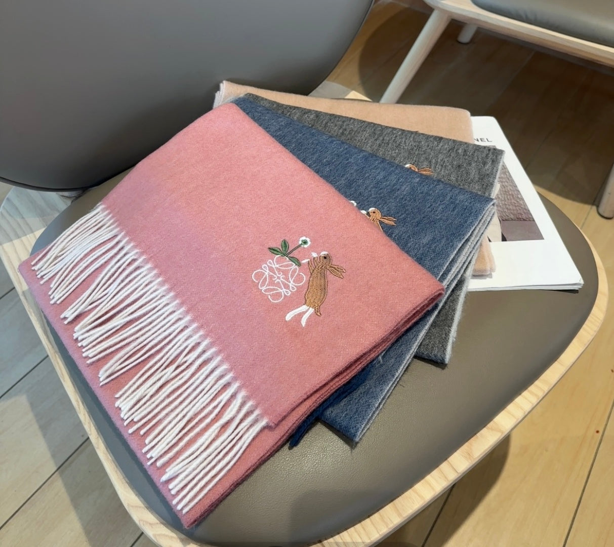 LOEWE 25S SCARF 180 IN CASHMERE 858168