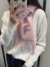 CHANEL 25S SCARF 180 CM IN CASHMERE 942892