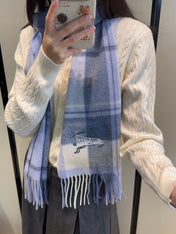 BURBERRY 26S SCARF 180CM IN CASHMERE 207626